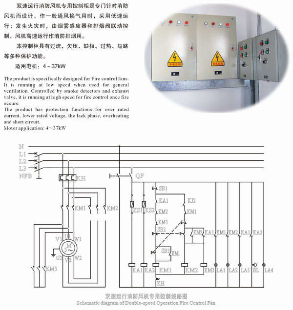 單、雙速消防系列電控柜